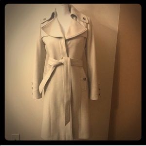 Light beige Kenneth Cole wool coat